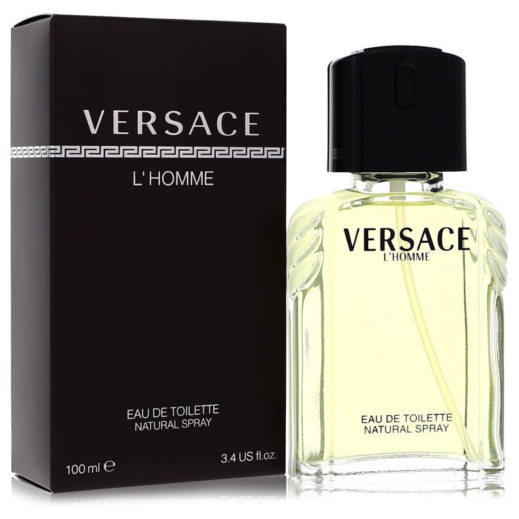 Versace L'Homme Eau de Toilette Spray for Men 3.4 oz