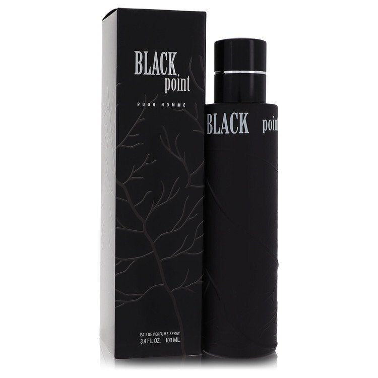 YZY Perfume Black Point Eau de Parfum Spray for Men 3.4 oz