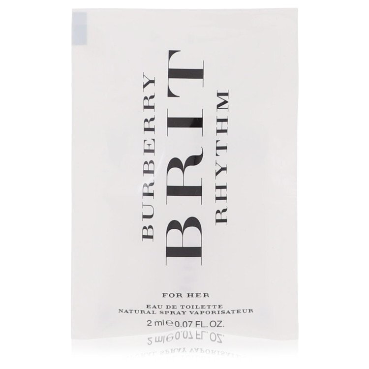 Burberry Brit Rhythm Vial Sample for Women, 0.06 oz