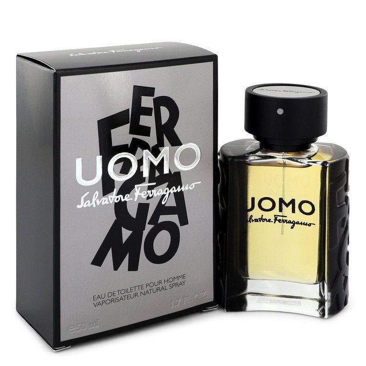 Salvatore Ferragamo Uomo Eau de Toilette Spray for Men 1.7 oz