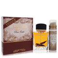 Pure Oudi by Lattafa Gift Set - Eau de Parfum 1.7 oz + Deodorant Spray 3.4 oz