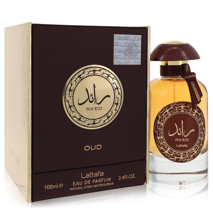Raed Oud by Lattafa Eau de Parfum Spray 3.4 oz