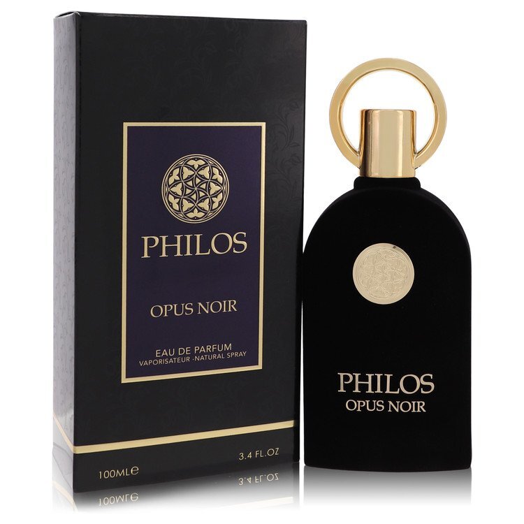 Philos Opus Noir by Maison Alhambra Eau de Parfum Spray (Unisex) 3.4 oz