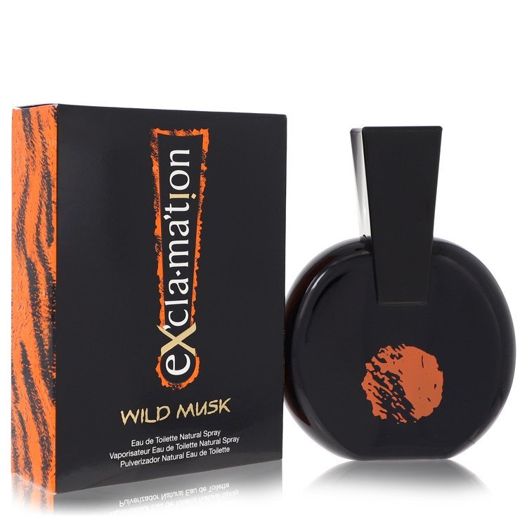 Coty Exclamation Wild Musk Eau de Toilette for Women 3.4 oz