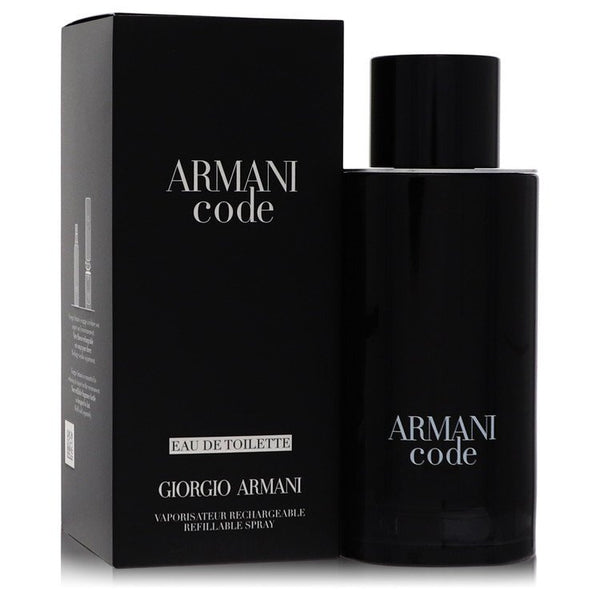 Armani Code EDT | Men | 4.2 oz | Refillable