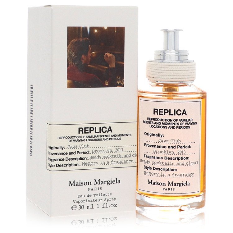 Replica Jazz Club by Maison Margiela Eau de Toilette Spray 1 oz – Men's Fragrance