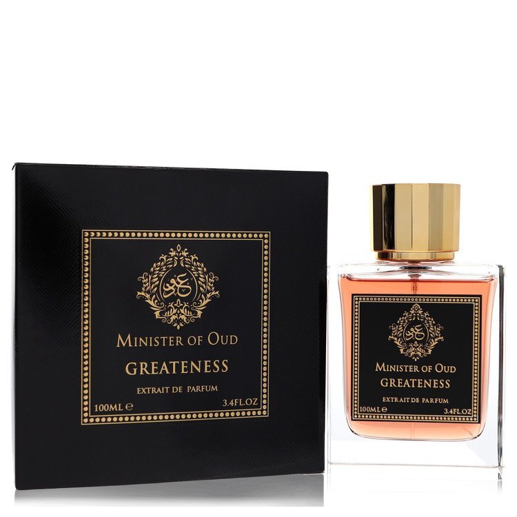 Fragrance World Minister of Oud Greatness Extrait de Parfum Spray for Men 3.4 oz