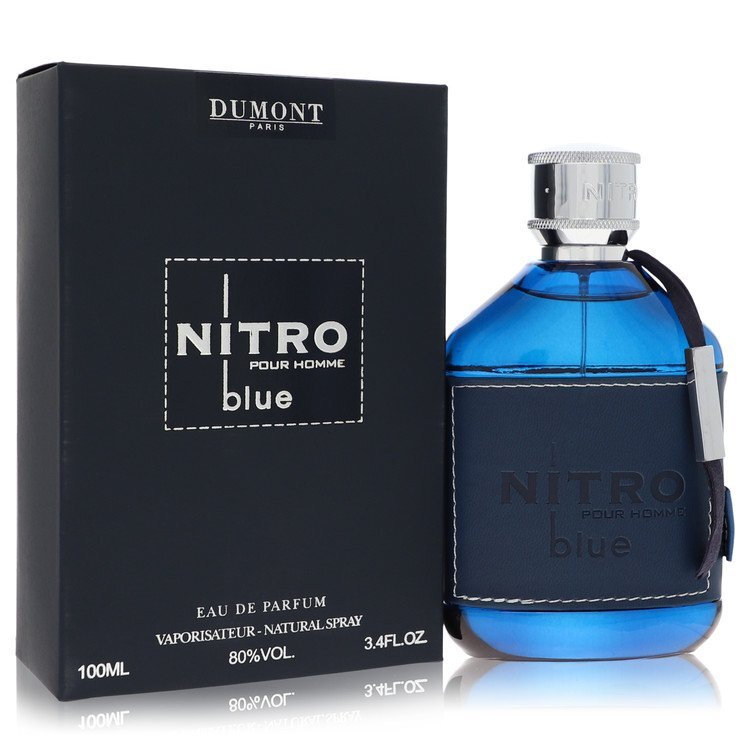Dumont Nitro Blue by Dumont Paris Eau de Parfum Spray 3.4 oz – Men's Fragrance