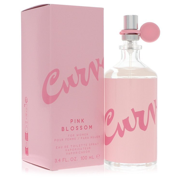 Liz Claiborne Curve Pink Blossom Eau de Toilette Spray for Women 3.4 oz