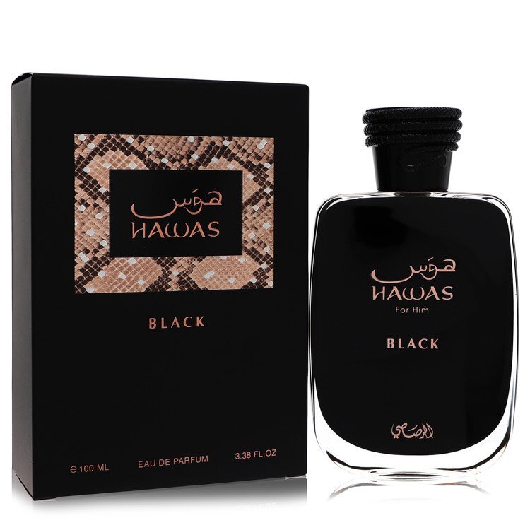 Hawas Black by Rasasi EDP Spray 3.3 oz | Men