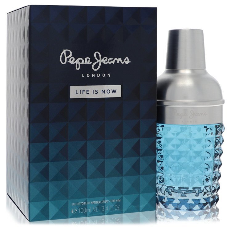Pepe Jeans London Life is Now Eau de Toilette Spray for Men 3.4 oz