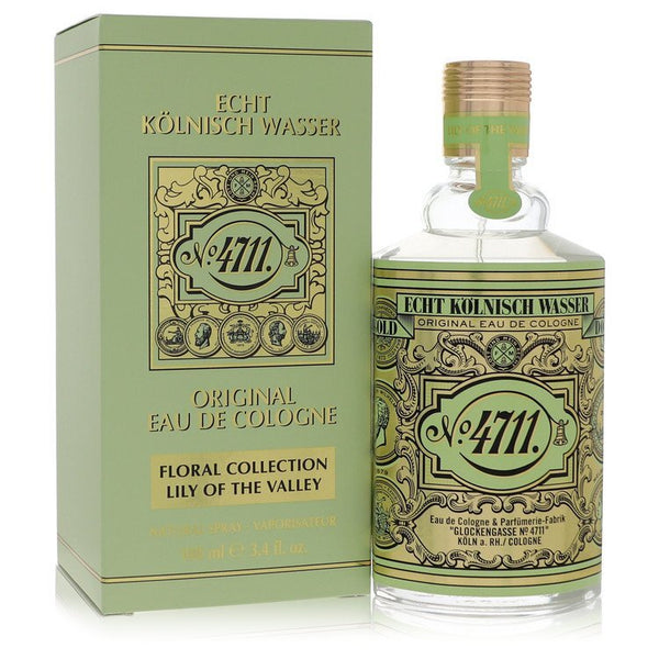 4711 Floral Collection Lily of the Valley Eau de Cologne (Unisex) — 3.4 oz