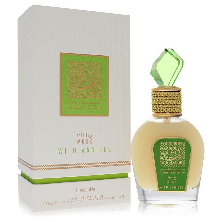 Musk Wild Vanille by Lattafa Eau de Parfum Spray 3.4 oz