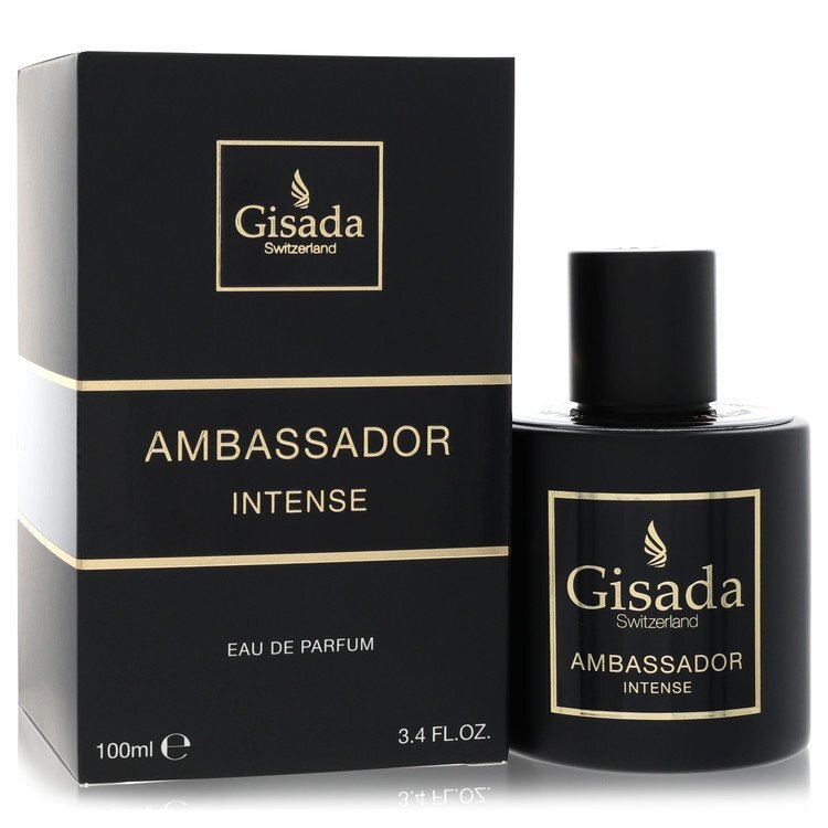 Gisada Ambassador Intense Eau de Parfum Spray for Men 3.4 oz
