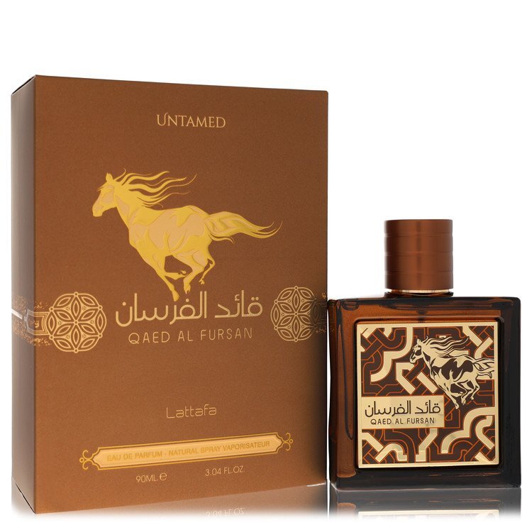 Qaed Al Fursan Untamed by Lattafa Eau de Parfum (Unisex) — 3.04 oz