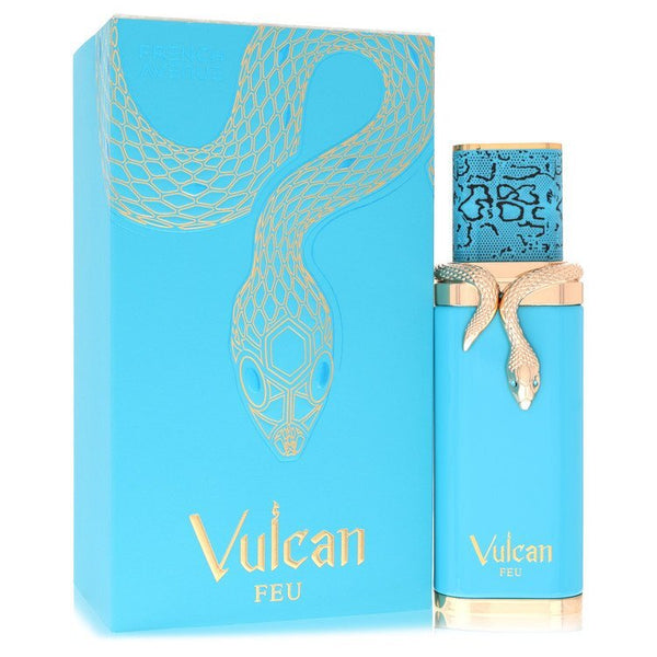 Vulcan Feu by Fragrance World Eau de Parfum Spray 3.4 oz
