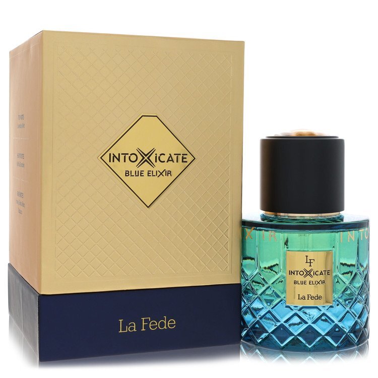 Khadlaj La Fede Intoxicate Blue Elixir Eau de Parfum 3.4 oz – Men's Fragrance