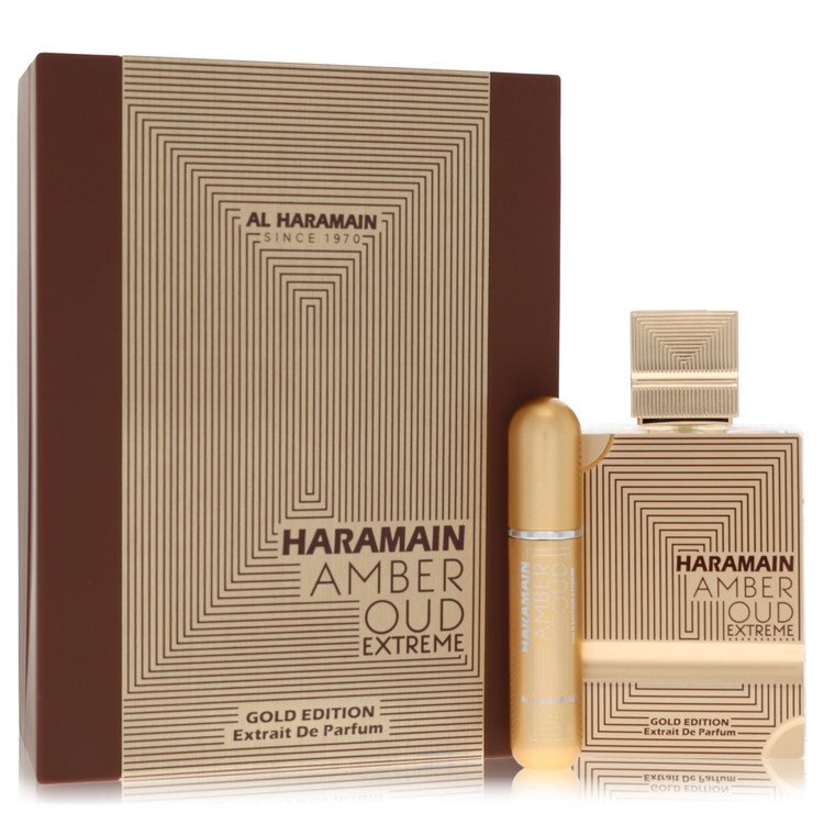Amber Oud Gold Extreme by Al Haramain Eau de Parfum for Men — 2 oz