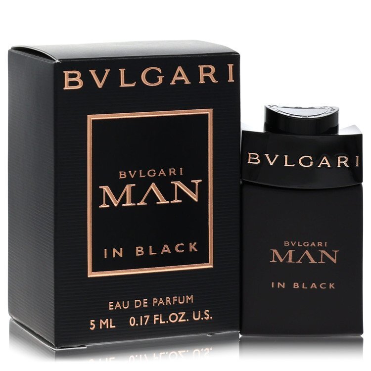 Bvlgari Man In Black Mini Eau de Parfum for Men 0.17 oz