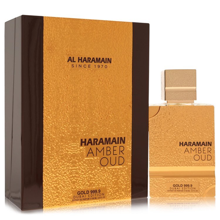 Al Haramain Amber Oud Gold 999.9 Dubai Edition Extrait de Parfum 3.3 oz