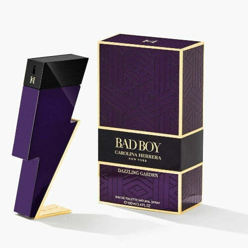 Bad Boy Dazzling Garden by Carolina Herrera Eau de Parfum for Men 3.4 oz