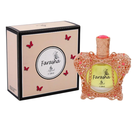 Farasha Concentrated Perfume Oil for Women, 28 ml Roll-On