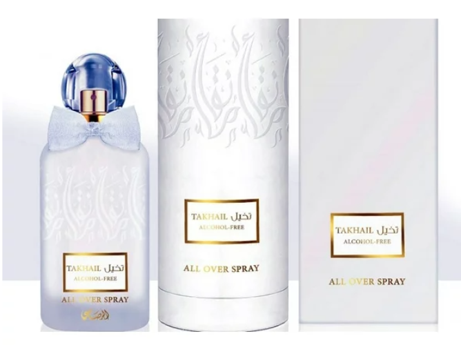 Takhail All Over Perfume by Rasasi (Alcohol-Free, Unisex) — 3.4 oz