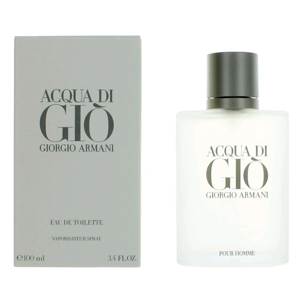 Giorgio Armani Acqua Di Gio Eau de Toilette Spray for Men 3.4 oz