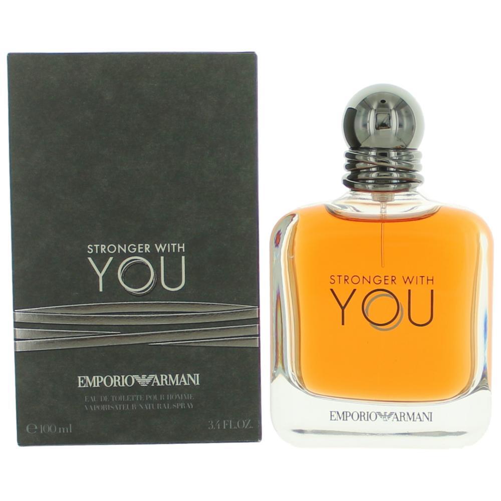 Emporio Armani Stronger With You Eau de Toilette Spray for Men 3.4 oz