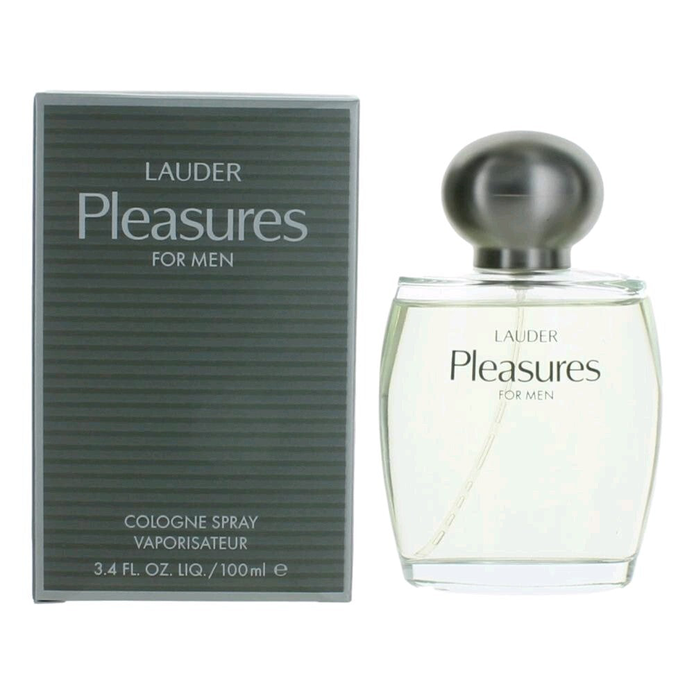 Estee Lauder Pleasures for Men Cologne Spray 3.4 oz