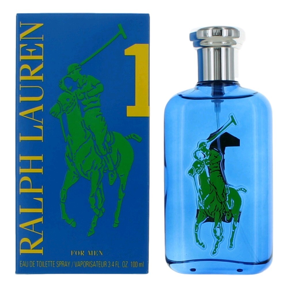 Polo Big Pony Blue #1 by Ralph Lauren Eau de Toilette for Men — 3.4 oz