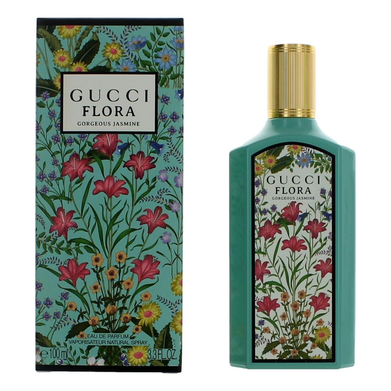Flora Gorgeous Jasmine by Gucci 3.3 oz Eau de Parfum Spray for Women