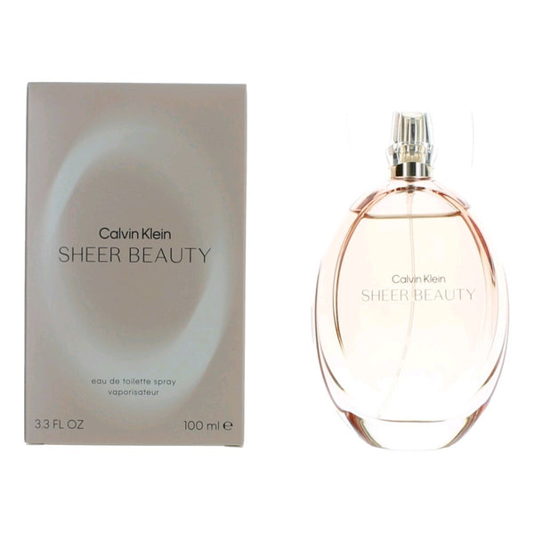 Calvin Klein Sheer Beauty Eau de Toilette Spray for Women 3.4 oz