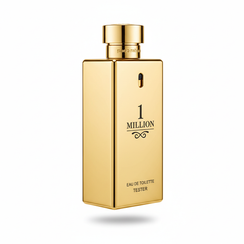 Paco Rabanne 1 Million Eau de Toilette 3.4 oz tester gold ingot bottle